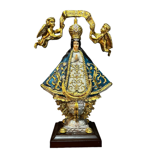 Virgen San Juan de los lagos 25 alabastro