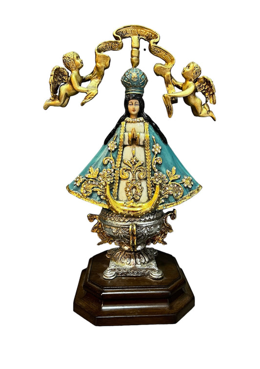 Virgen de san Juan de los Lagos 35 cm