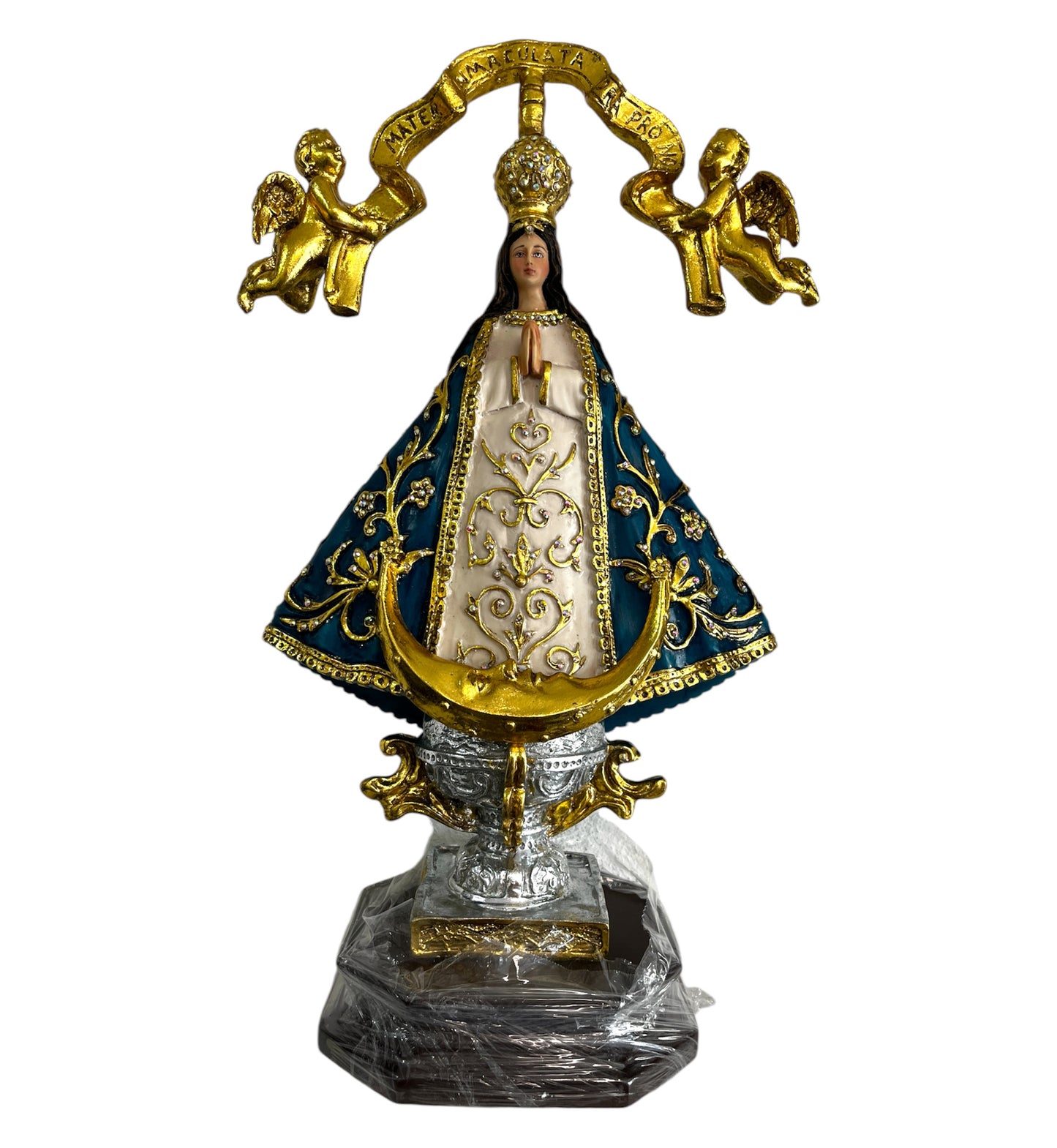 Virgen de San Juan de los Lagos 45 cm