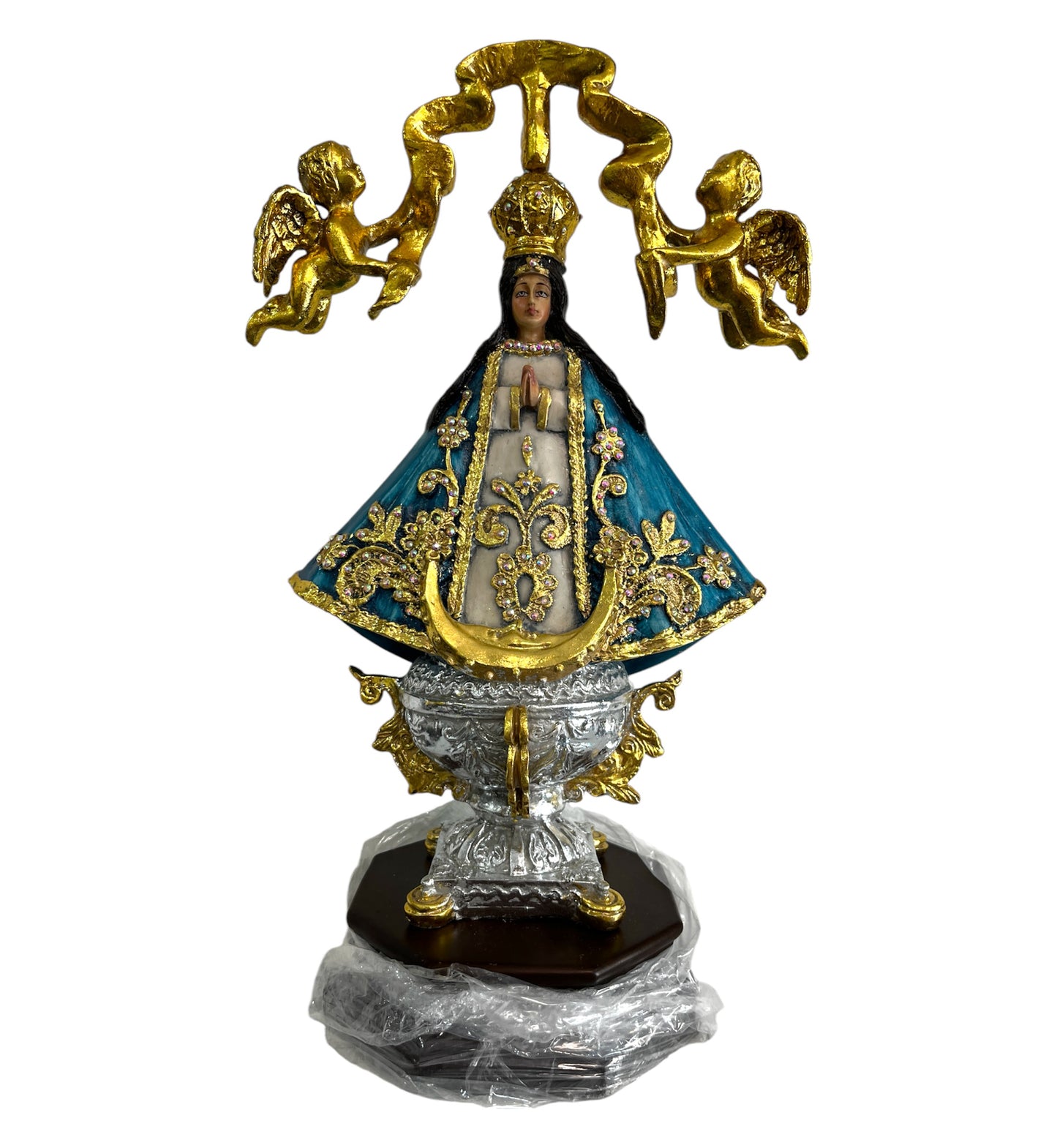 Virgen de san Juan de los Lagos 35 cm