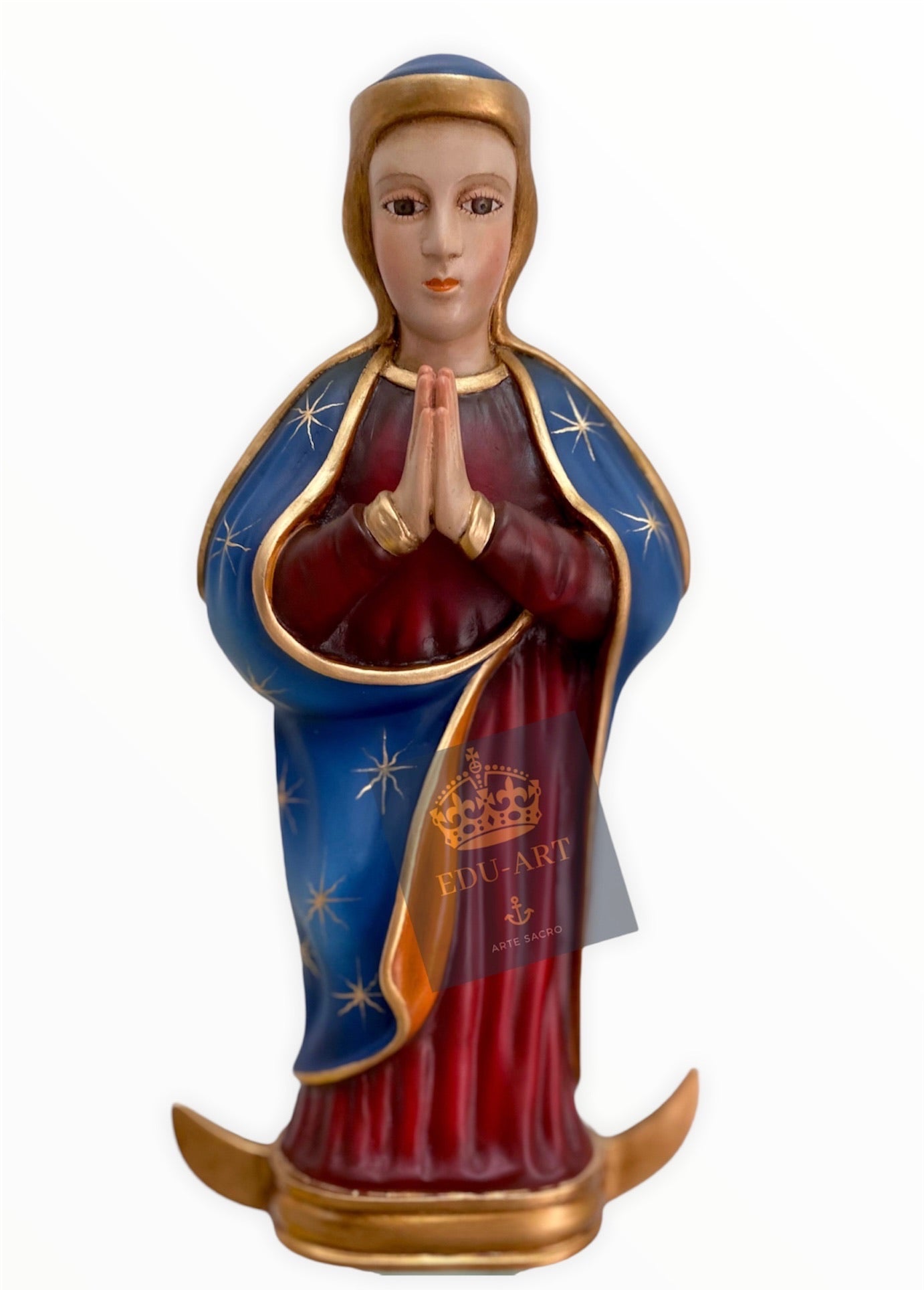 Réplica Virgen San Juan de los Lagos hoja de oro