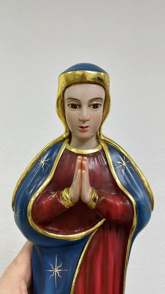 Réplica Virgen San Juan de los Lagos hoja de oro