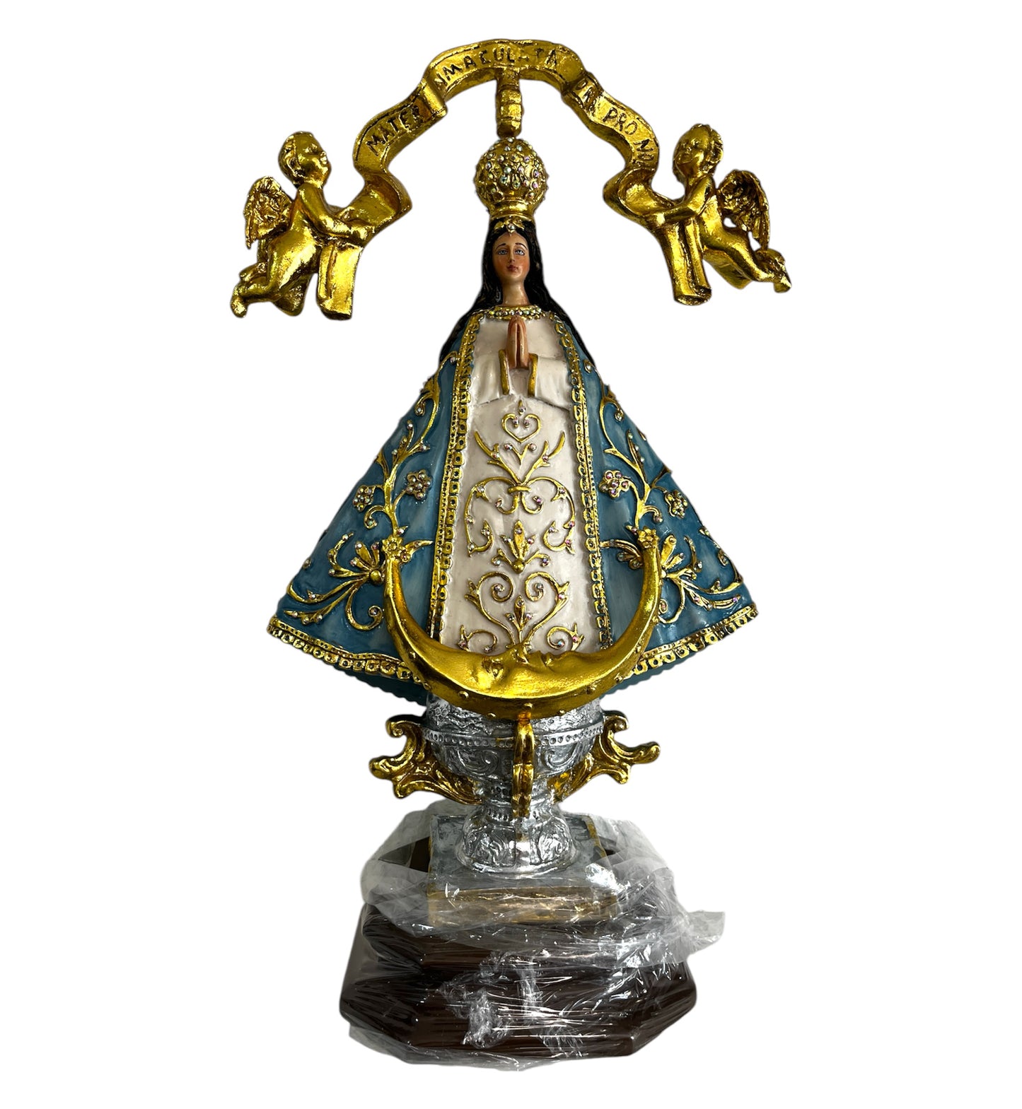 Virgen de San Juan de los Lagos 45 cm