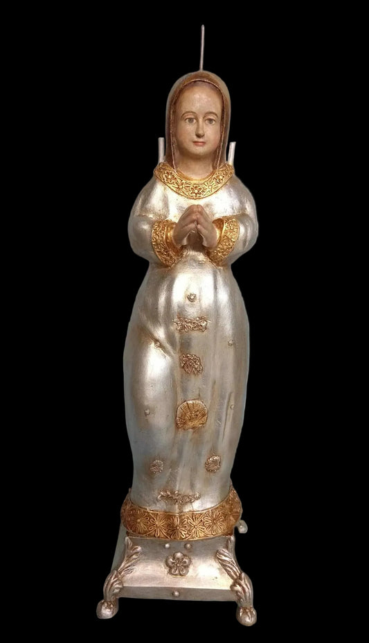 Virgen Zapopan con vaso 53 cm